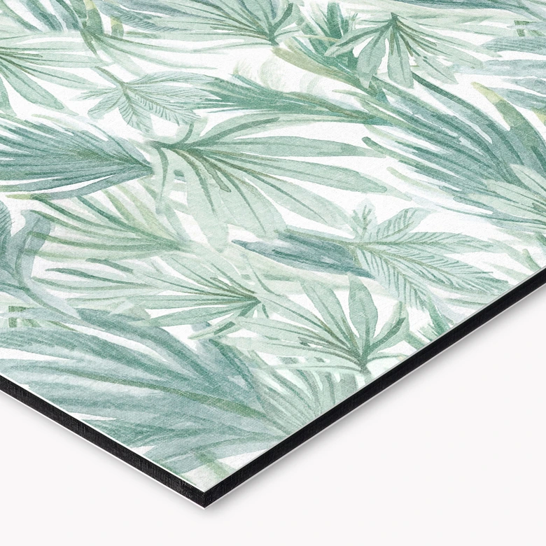 Tropische Küchenrückwand Palmenblätter im Dschungel - Bloomery Decor 