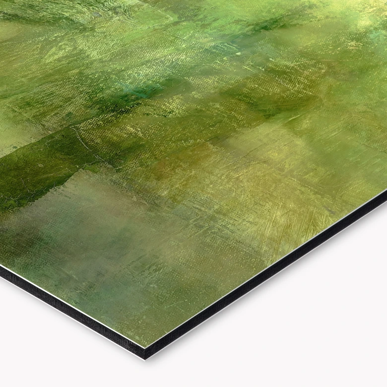 Küchenrückwand Farbenspiel aus Goldgrün - Schmucker 