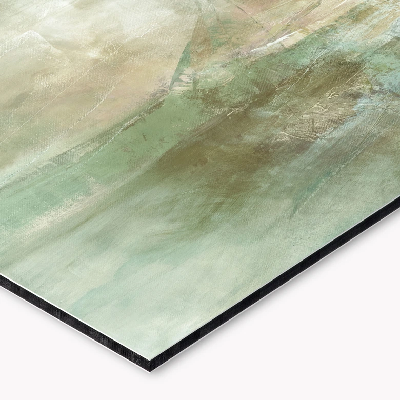 Küchenrückwand Salbeigrünes Nebellicht - Schmucker 120x50 cm