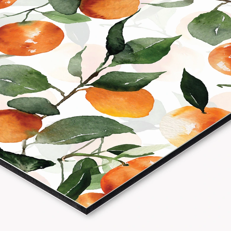Küchenrückwand Fruchtige Mandarinen - UN Designs 