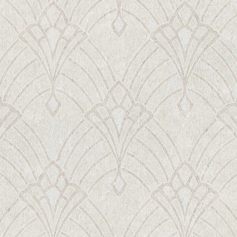 Livingwalls Art Déco Tapete Mata Hari Vliestapete beige, creme 