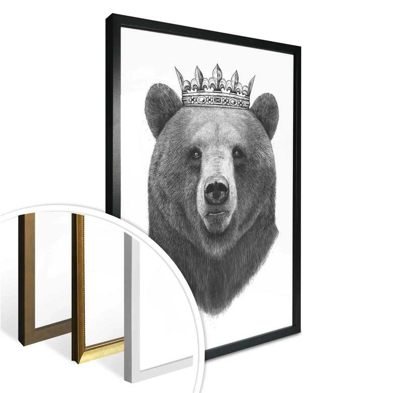 Póster Korenkova - Rey Oso 