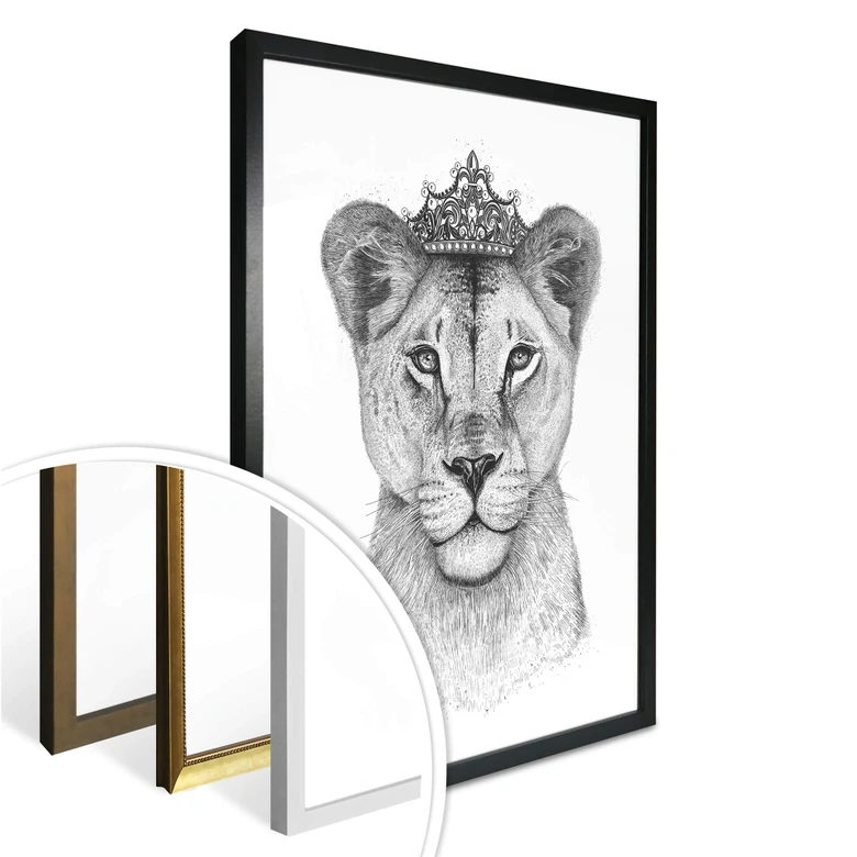 Póster Korenkova - La Reina Leona 