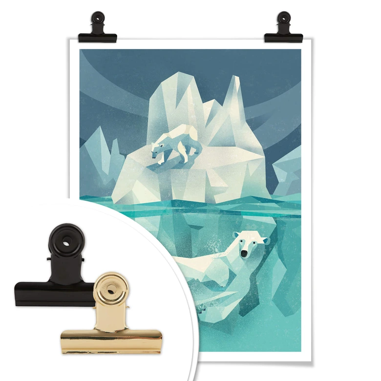 Poster Braun - Ijsberen 