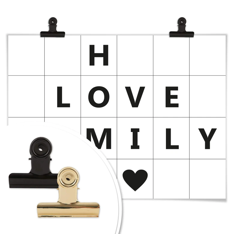 Poster Home Love Family 
