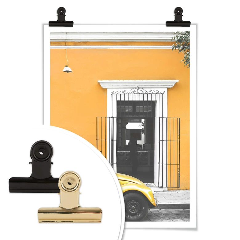 Poster Hugonnard - Taxi in Mexico 