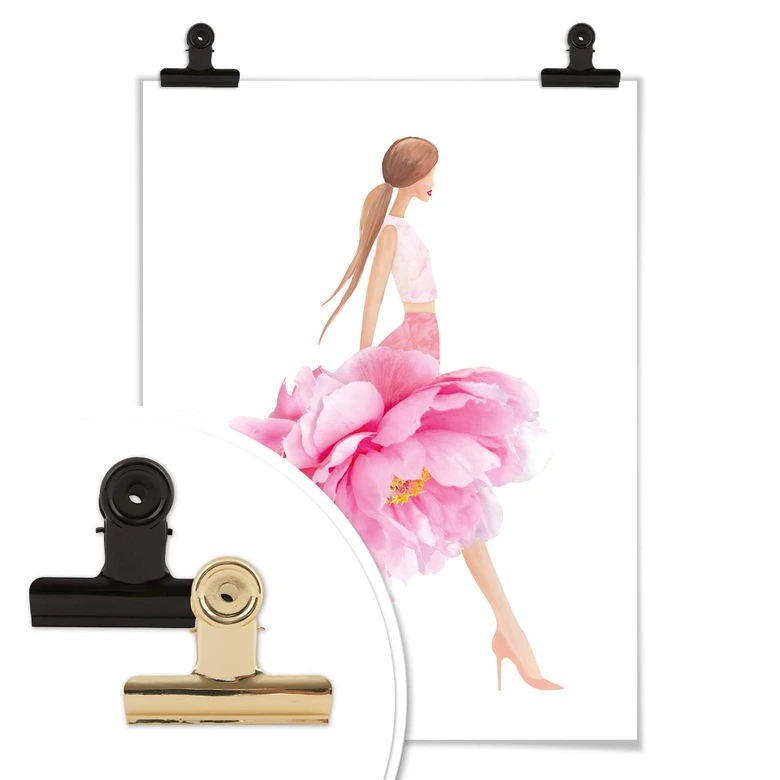 Póster Korenkova - Fashion Girl 