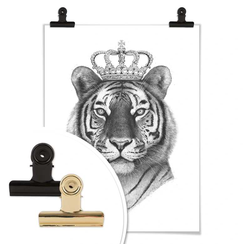 Póster Korenkova - El Rey Tigre 