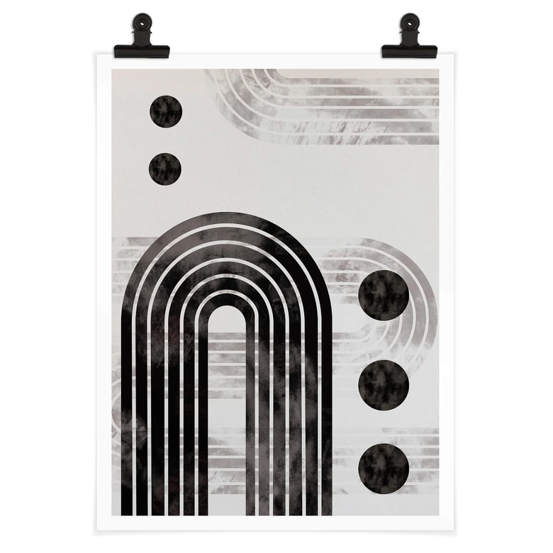 Poster 1X Studio - Black Arch 