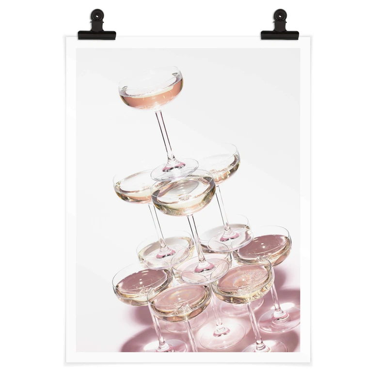 Poster 1X Studio - Champagner Tower 