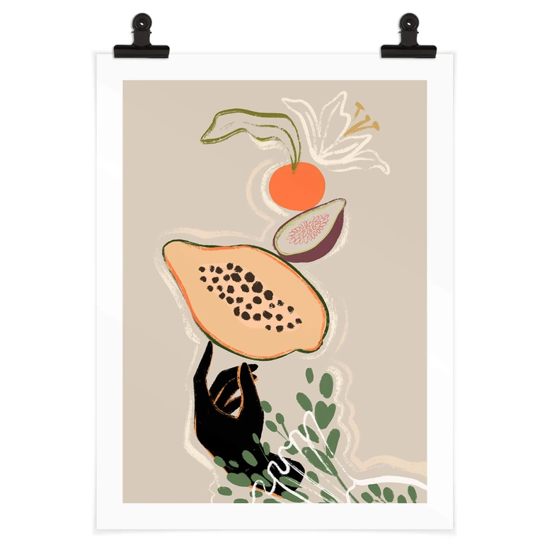 Poster Arty Guava - Papaya Balance 