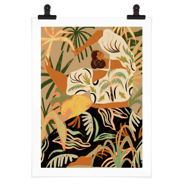 Plakat Arty Guava - Roślinna miłość 