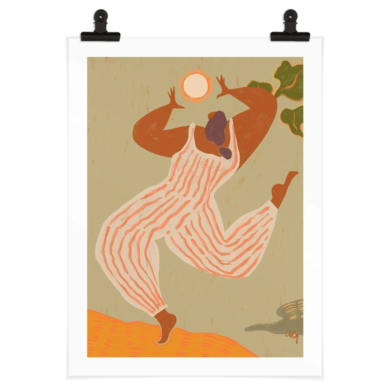 Poster Kunstdruck - Arty Guava - Tanz in der Natur 