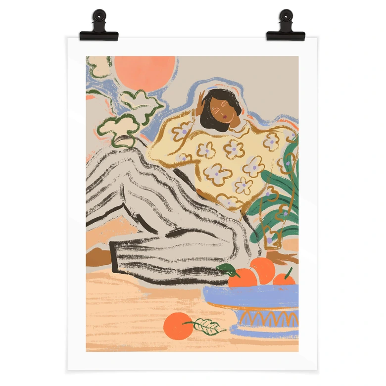 Póster Arty Guava - Tiempo de serenidad 