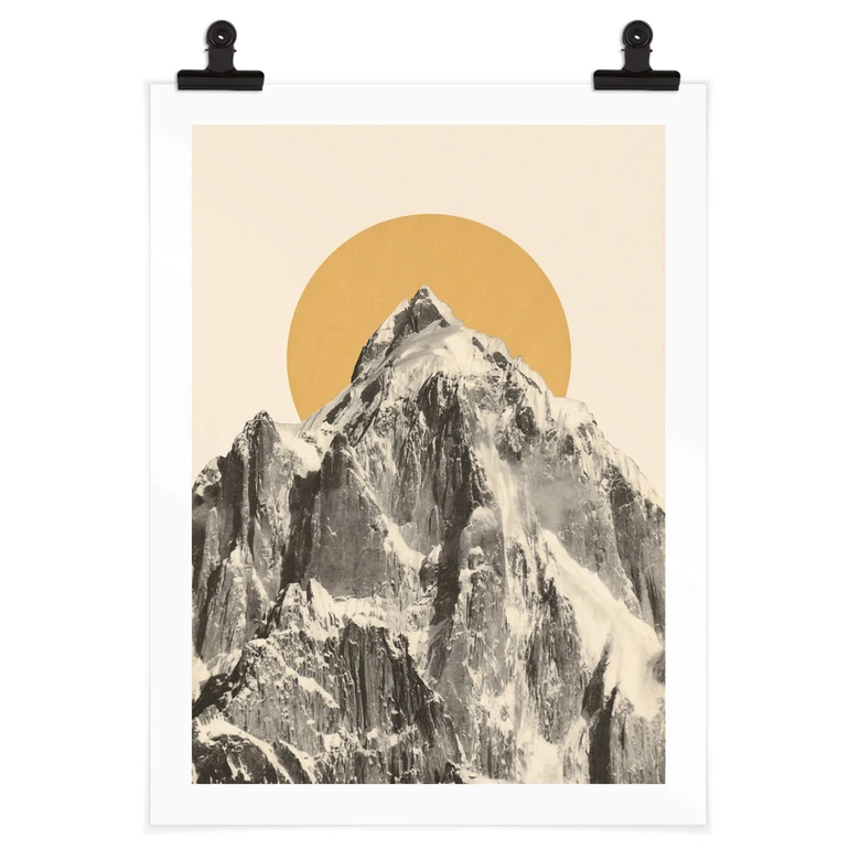 Poster Bodart - Sun and Mountain 