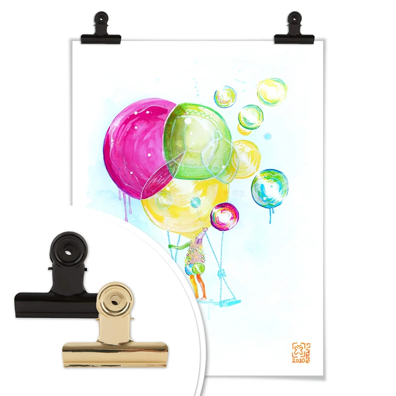 Póster Buttafly - Pensamientos voladores 