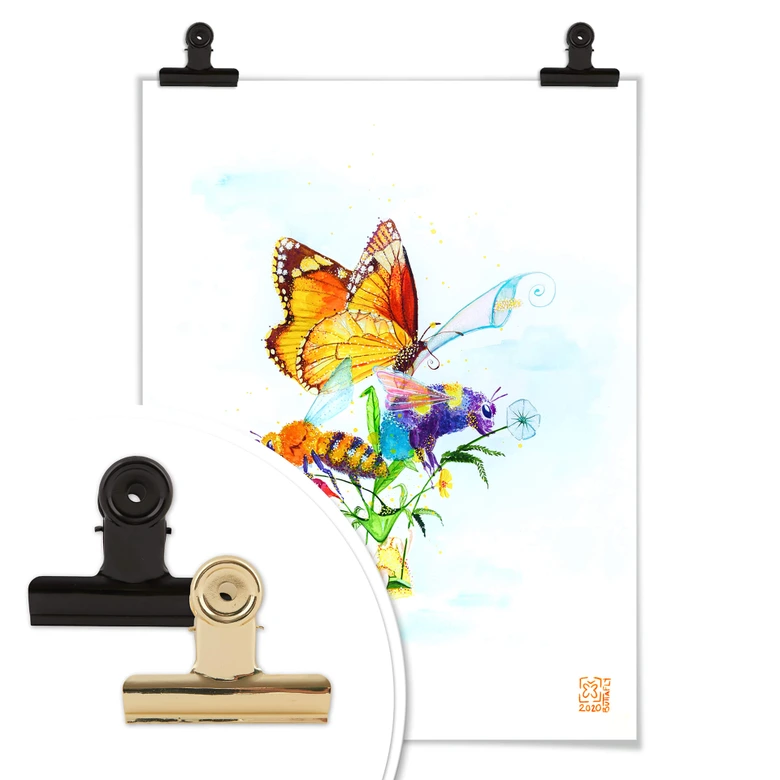 Poster Buttafly - Pollenträger 