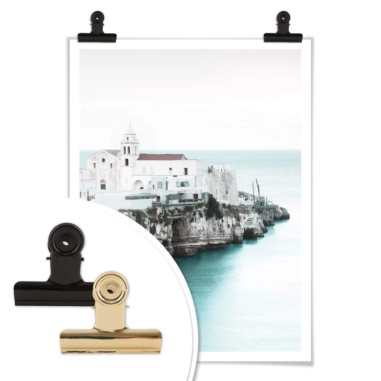 Póster Colombo - Casco antiguo de Apulia 