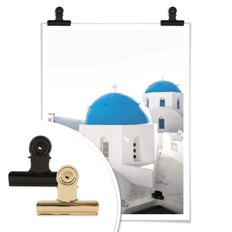 Poster Colombo - Blue Roofs 