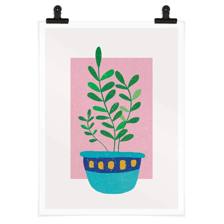 Poster Demir - Urban växtkruka 