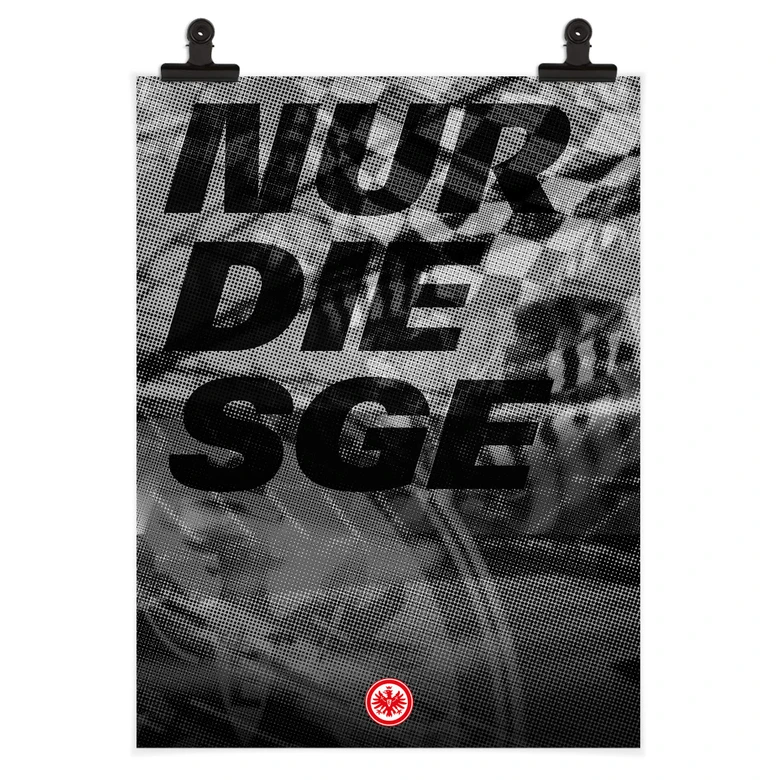 Poster Eintracht Frankfurt - Nur die SGE 
