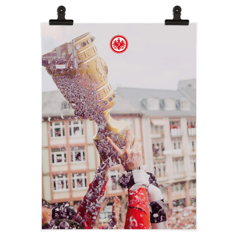 Poster Eintracht Frankfurt - Pokalsieger 2018 