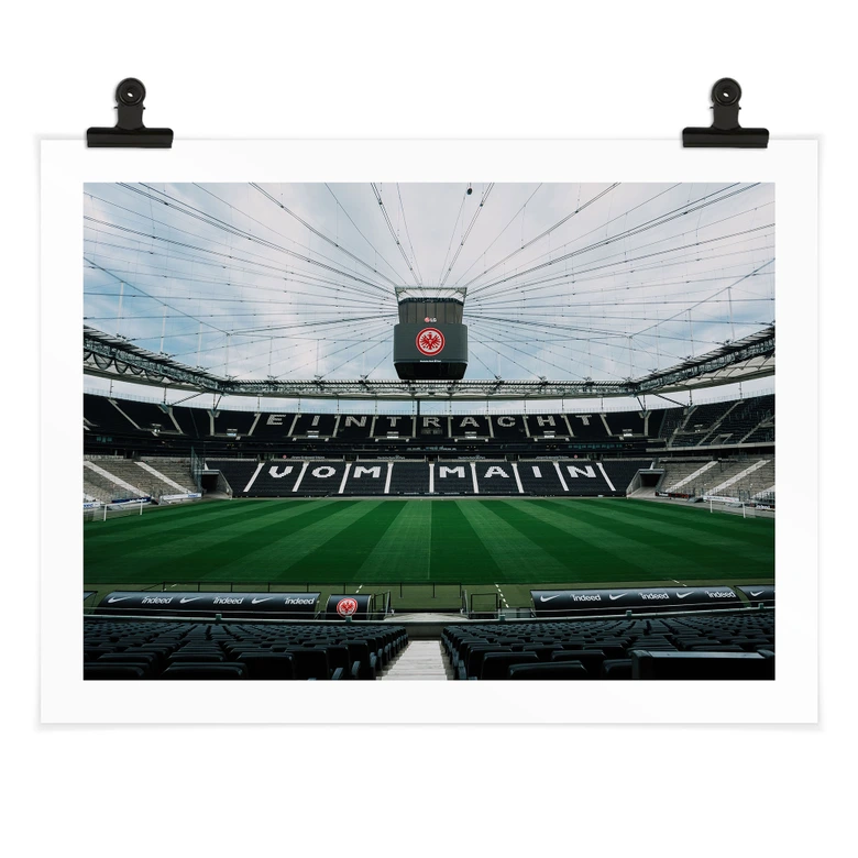 Plakat Eintracht Frankfurt - Trybuna stadionowa 
