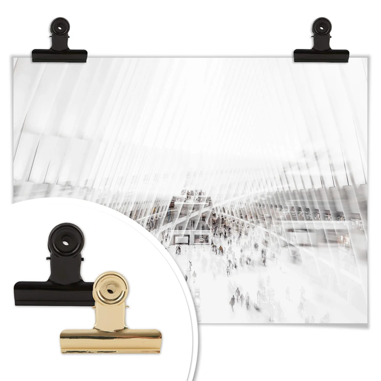 Poster Hugonnard - Abstrakter Einblick 