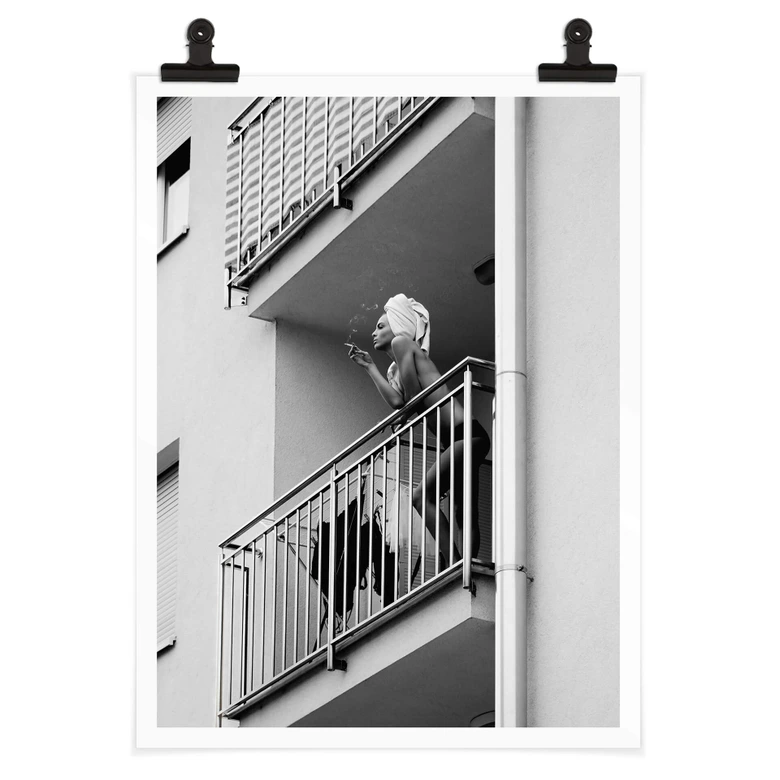 Poster Kijurko - Op het Balkon 