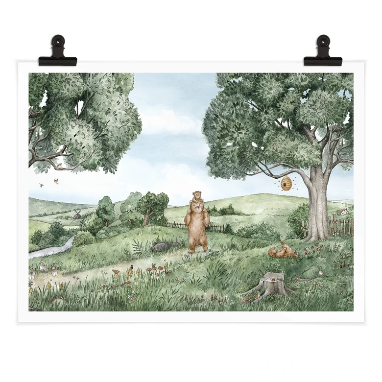 Poster Kikki Belle - Beertjes en Bijtjes 