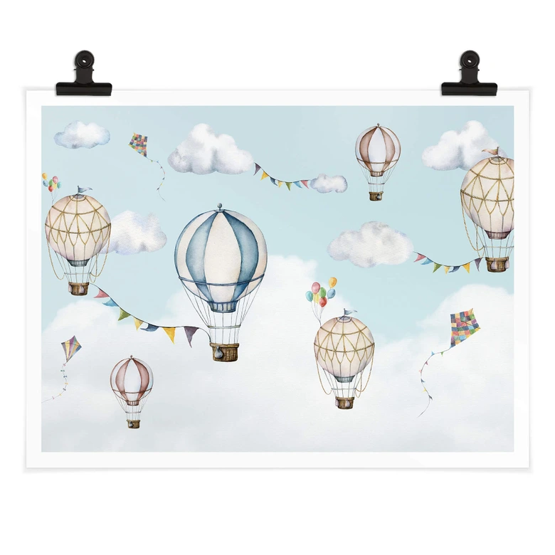 Poster Oliver Robins - Ballon Bonanza 