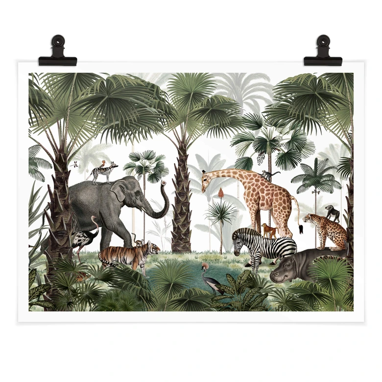 Poster Kikki Belle - Animal Kingdom 