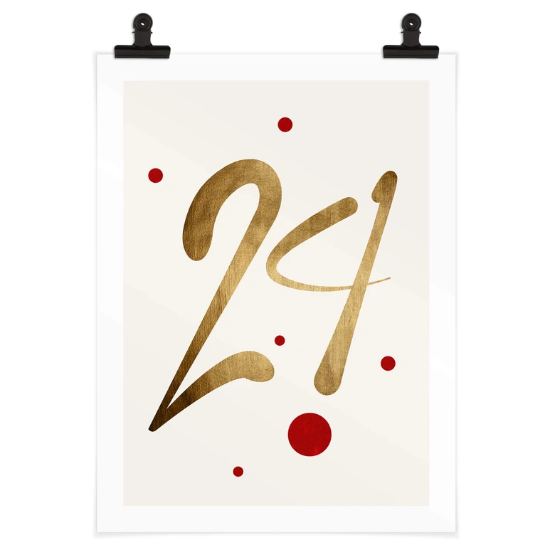 Poster Kubistika - 24 Days of Glory 