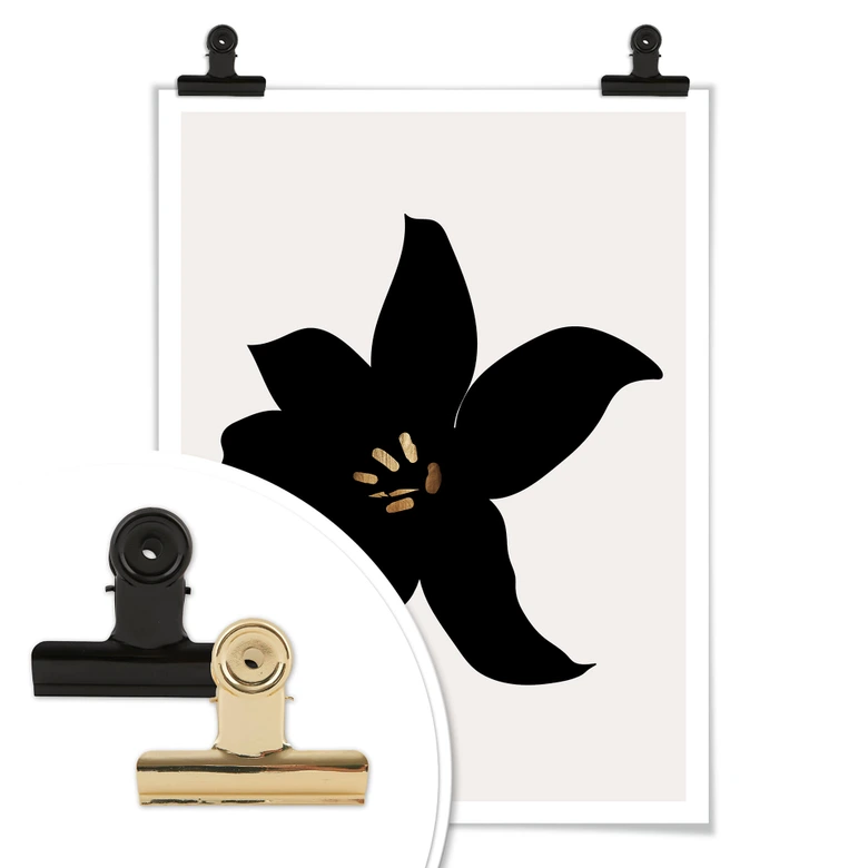 Poster Kubistika - Dark Orchid 