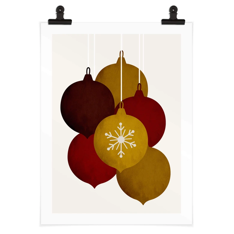 Poster Kubistika - Jingle Bells 