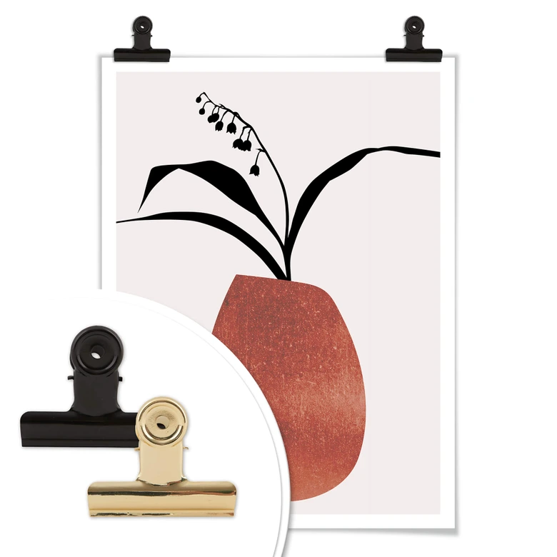 Poster Kubistika - Winterblüher 