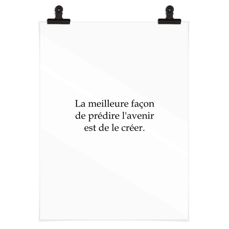 Poster La meilleure façon 