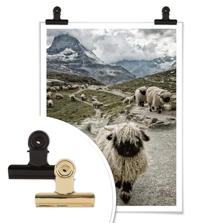 Poster Landolt - Ausflug in die Berge 