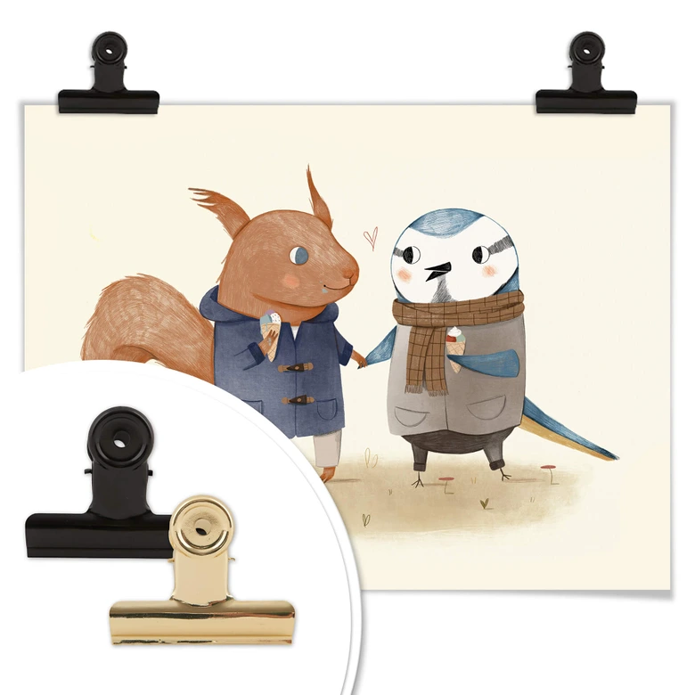 Poster Loske - Glass 