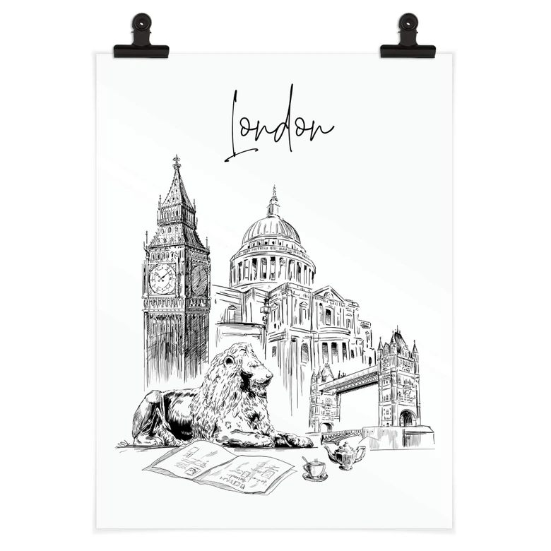 Poster Love your City - London 