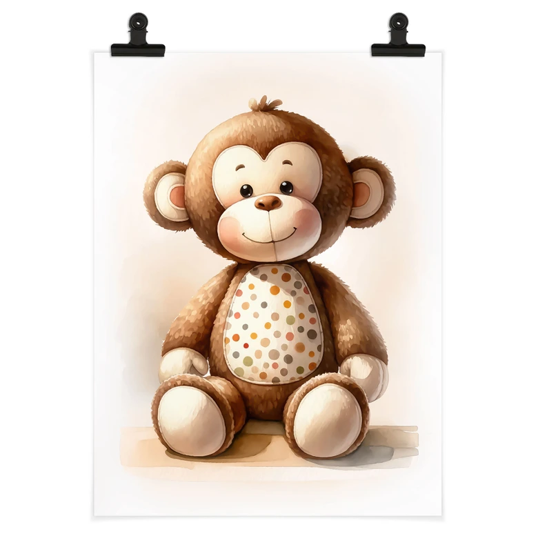 Plakat Mała Małpka - Magnusson 