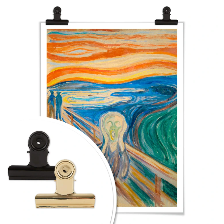 Poster Munch - Der Schrei 