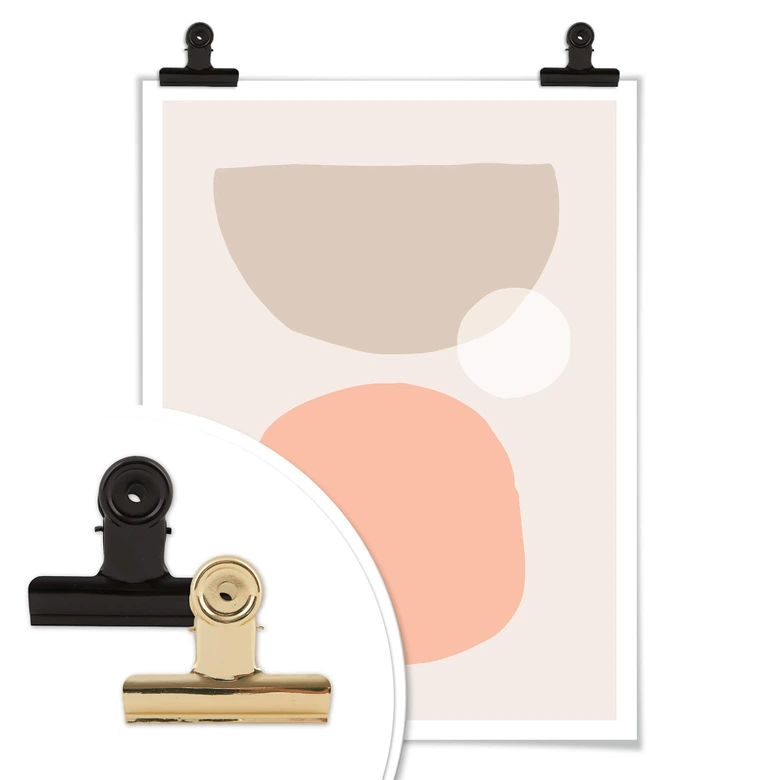 Poster Nouveauprints - Abstrakte Komposition 