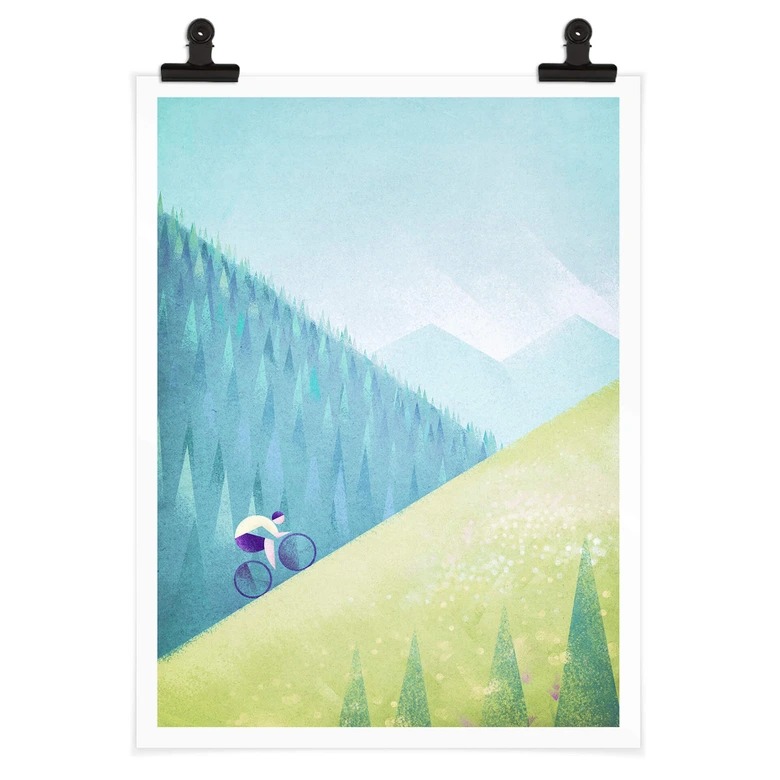 Poster Rivers - Les Pyrénées 