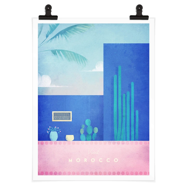 Poster Rivers - Marokko 