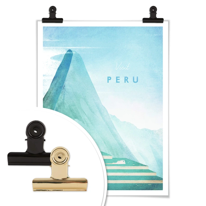 Poster Rivers - Peru 