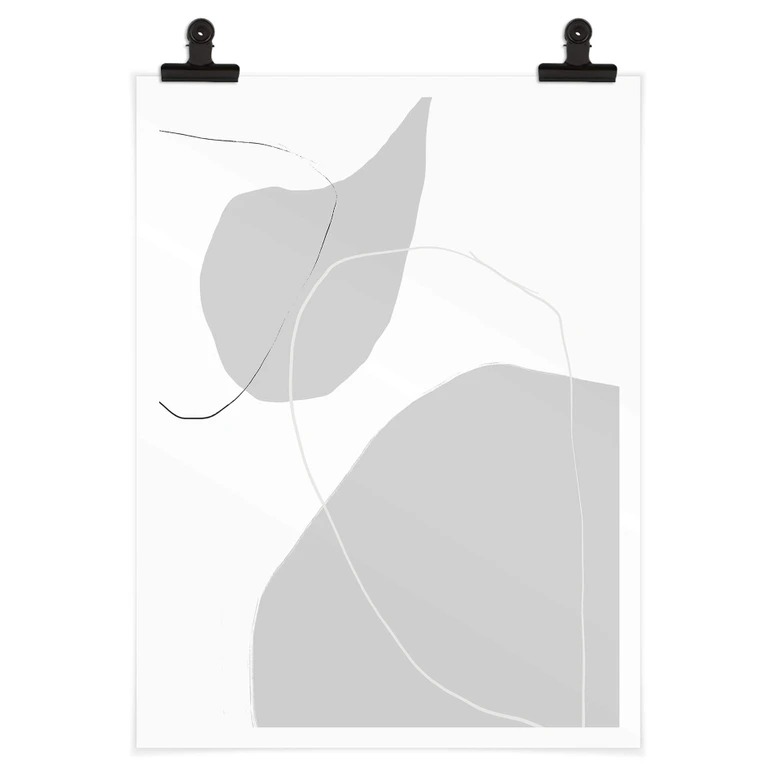 Poster uplusmestudio - Greyish 