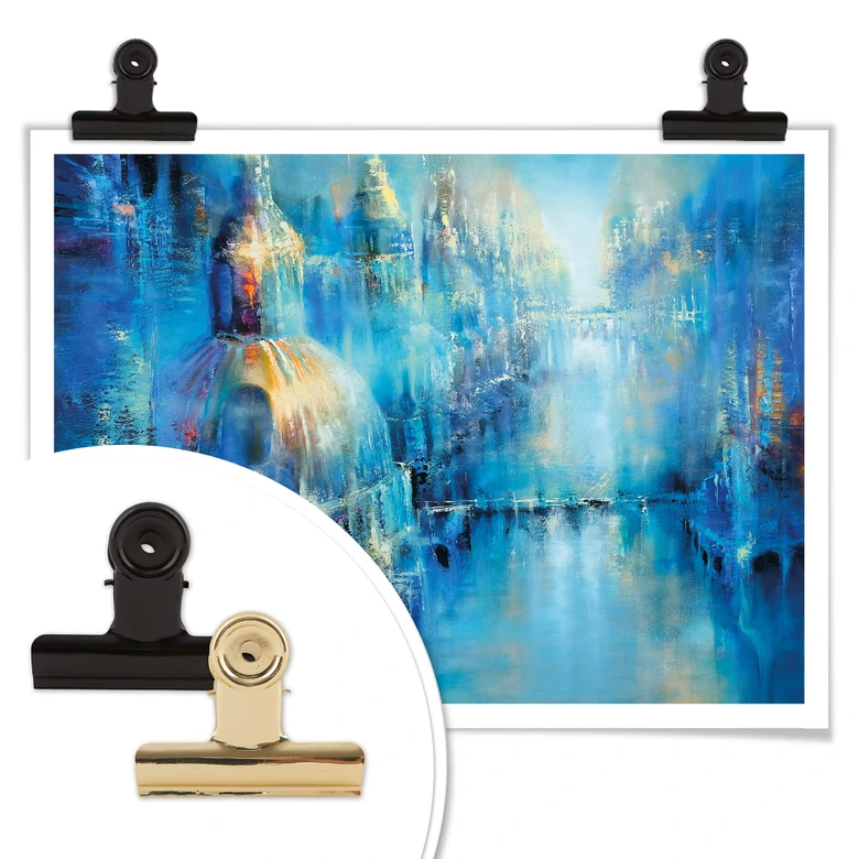 Poster Schmucker - Die alte Stadt 
