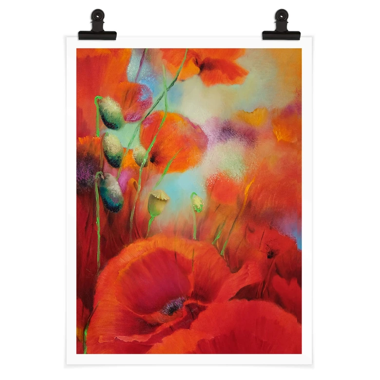 Poster Schmucker - Mohntraum 