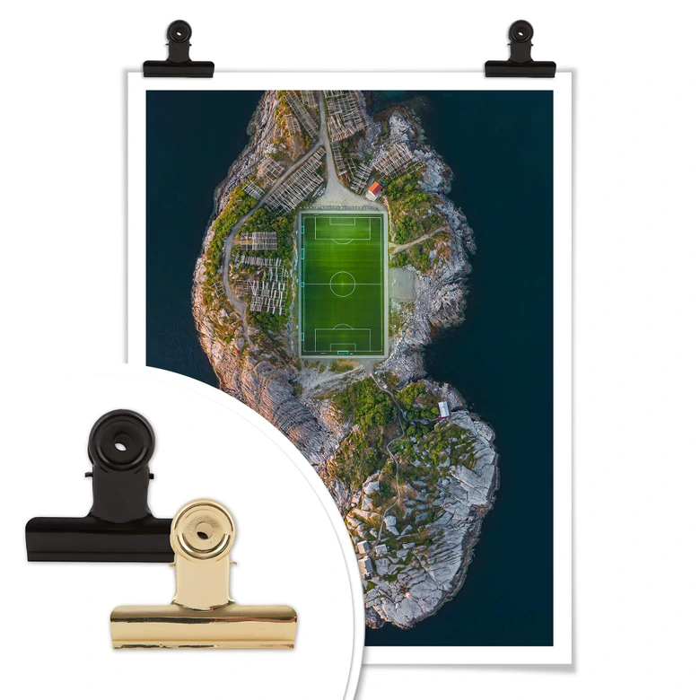 Poster Simoon - Fussballplatz am Rande der Welt 